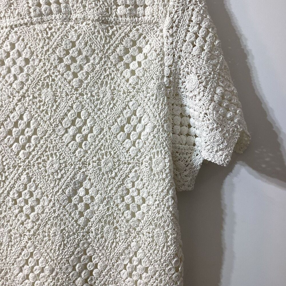 Saylor Aries Diamond‎ Crochet Mini Dress size XS - Picture 13 of 16